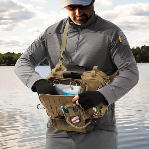 Fishing Tackle Backpack (Black)