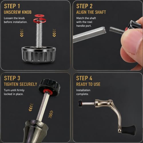 Fishing Swivel Reel Handle Replacement