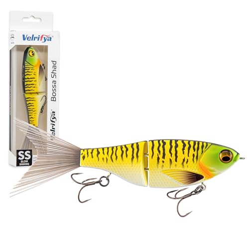 Bossa Shad Glide Bait for Bass Fishing (04-Tiger Perch)