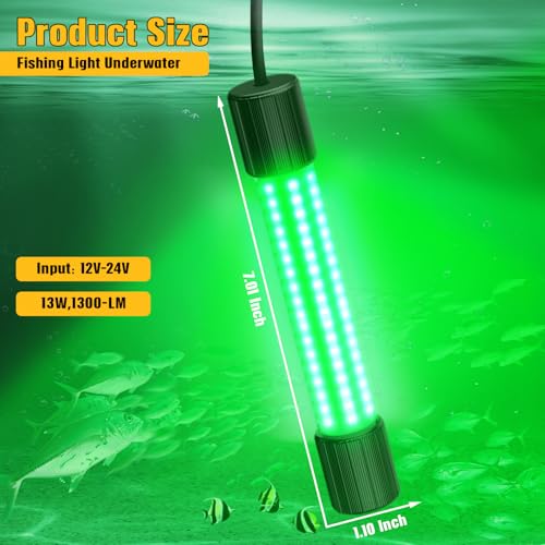Green Fishing LED Light Adapter for 18V
