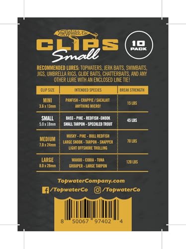 Co. Fishing Speed Clips Stainless Steel