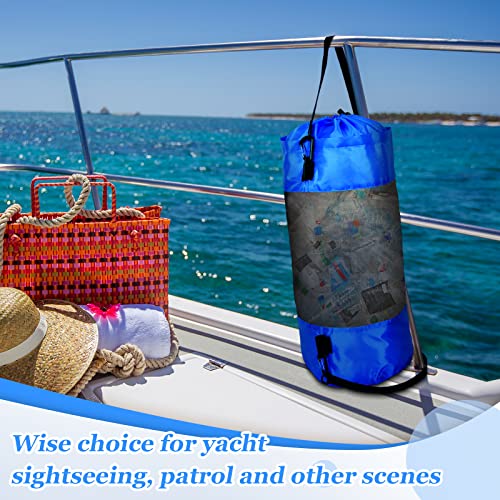 5 8 Pcs Portable Boat Trash Bags Container Mesh Trash Bags Can Reusable Garbage Container for Men Women Adults Kayak Camper Fishing Sea