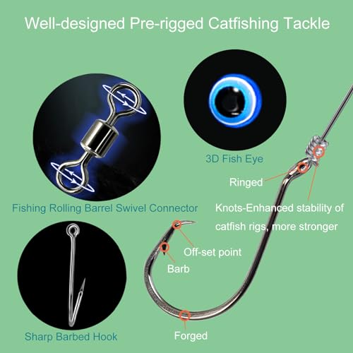 Catfish Rig Catfishing Tackle Floats 6PCS