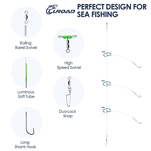 5pcs Sea Fishing Rigs