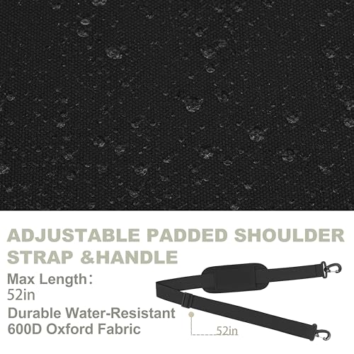 Fishing Tackle Bags (Obsidian Black / S (Stores 6 Fishing Tackle Boxes))