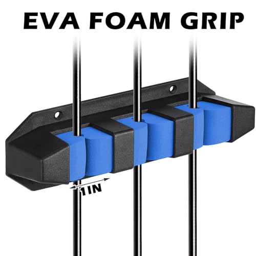 4 Pcs Rod Holders Fishing Boat Pole Holder (Blue / 7.8 Inch)