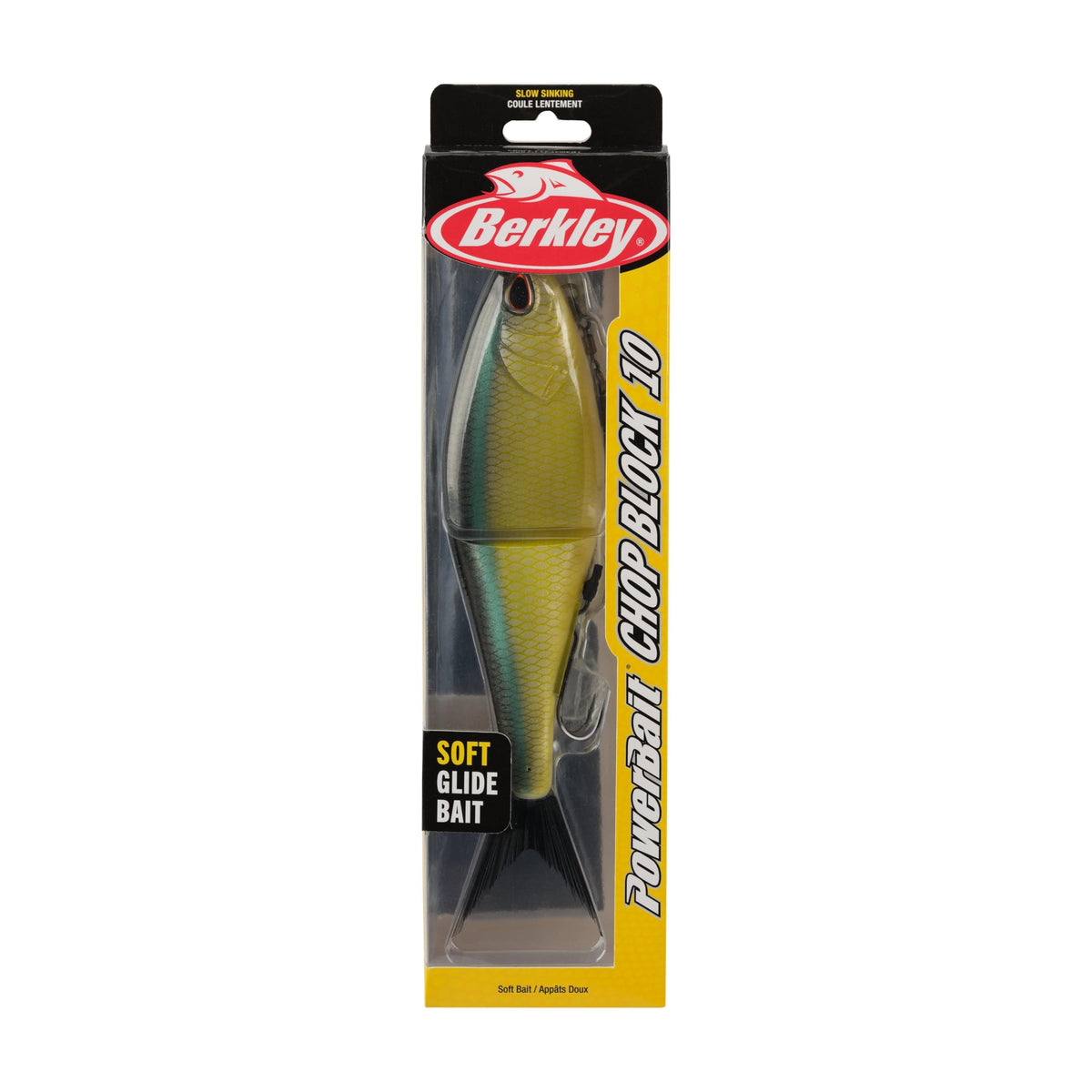 PowerBait Chop Block Fishing Soft Bait (Honeypot / 10 in - 4 1/5 oz)
