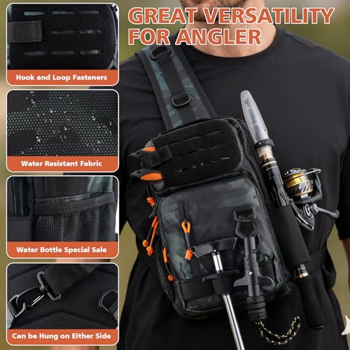 Fishing Backpack with Tackle Boxes (Green)