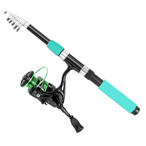 Telescopic Fishing Rod and Reel Combo Set