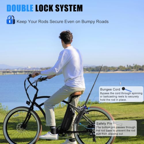 Fishing Rod Holder for Bike