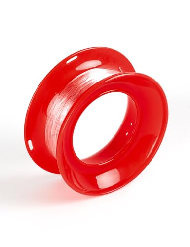 5in Fishing Yoyo Spool Cuban Hand Reel Yo (Red 5in)