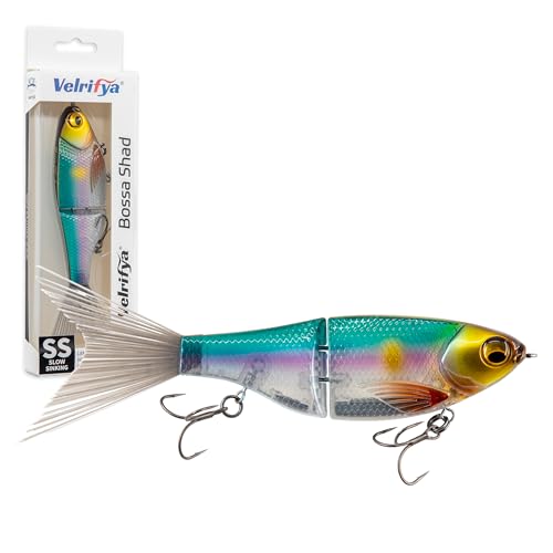 Bossa Shad Glide Bait for Bass Fishing (05-Aqua Gold)