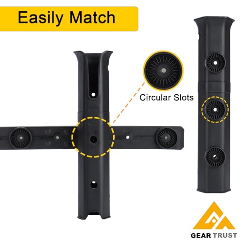 Fishing Rod Holders (Carbon Black)