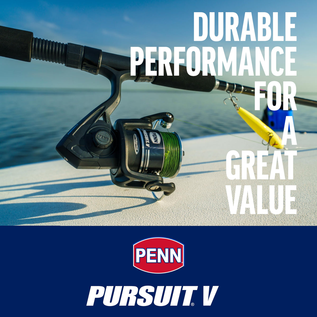 Pursuit V Spinning Fishing Reel (Pursuit V / 4000)
