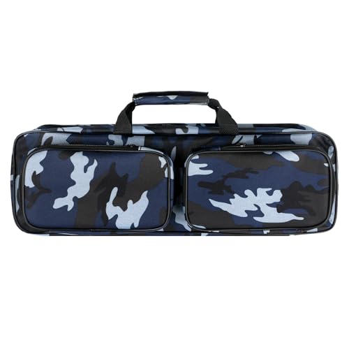 17 inch Fishing Tackle Carrier Bag with 2 Front Storage Pockets for Telescopic Rod