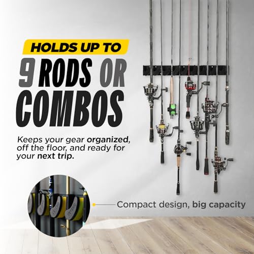 Beyond Fishing GripLock Vertical Rod Rack (a - 1-Pack)