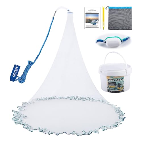 Fishing Cast Net 3 (10FT Radius)