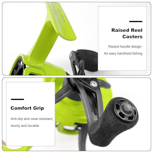 Ice Fishing Reels 3.2 (Green-Left Hand Retreive)