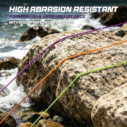 Aura Braided Fishing Line (Rainbow / 10LB(300YDS))