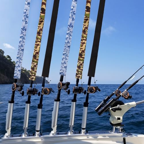 Neoprene Camo Fishing Rod Sleeves