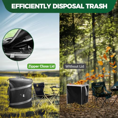 Pop Up Trash Bin (BLACK)