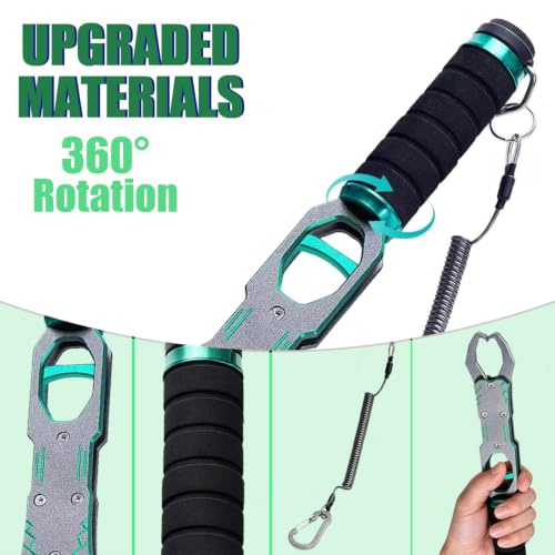 Fish Lip Gripper with 40lbs Built (Grey)