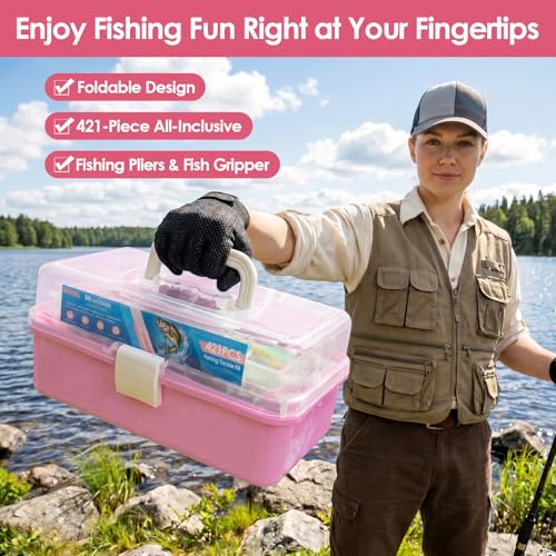 Fishing Lures Kit (Pink)