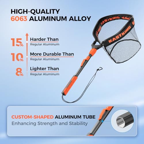 Titanet Folding Fishing Landing Net (32" Total Length (Fixed Handle) / Pvc Net)