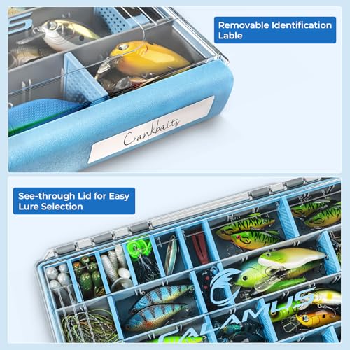 DryVault Waterproof Fishing Tackle Box (3700(1 Pack))