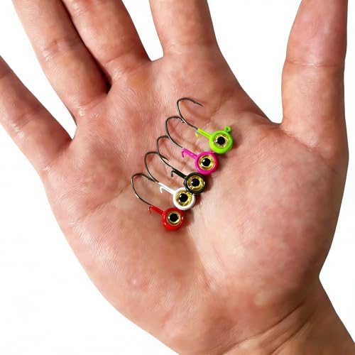 20 40Pcs Crappie Jig Heads for Bass