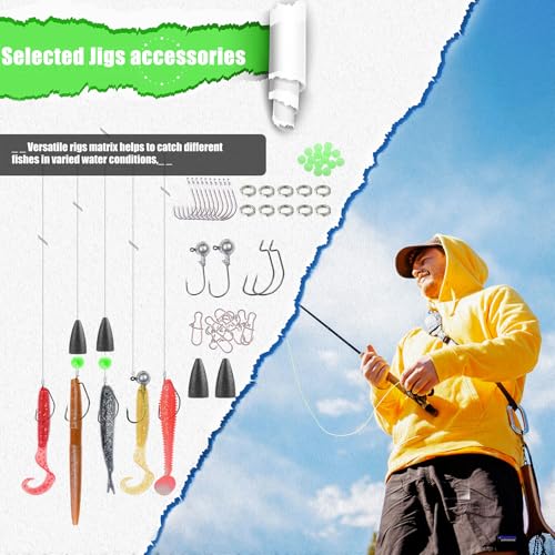 Metal Spoon Spinner Lures (107pcs)