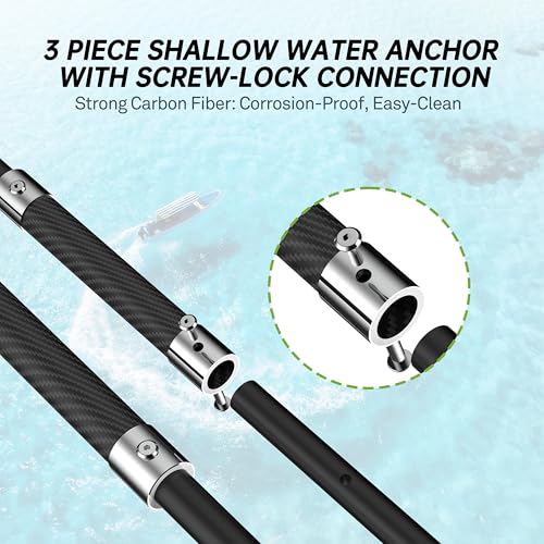 12.3' Shallow Water Anchor Pole (12.3 ft)