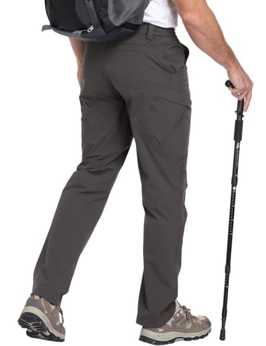 Men's Hiking Pants (44W x 32L / Charcoal Gray)