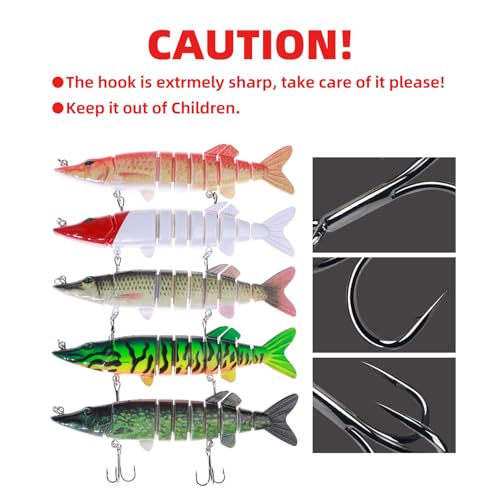 Fishing Lures Work Well (C1(5in 0.72oz))