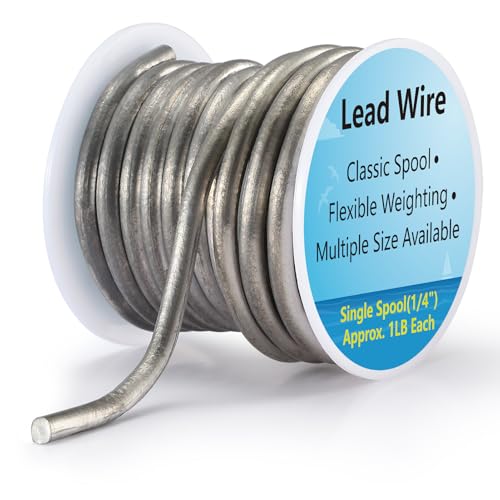 Lead Wire Solid Core Roll 1 Lb Spool