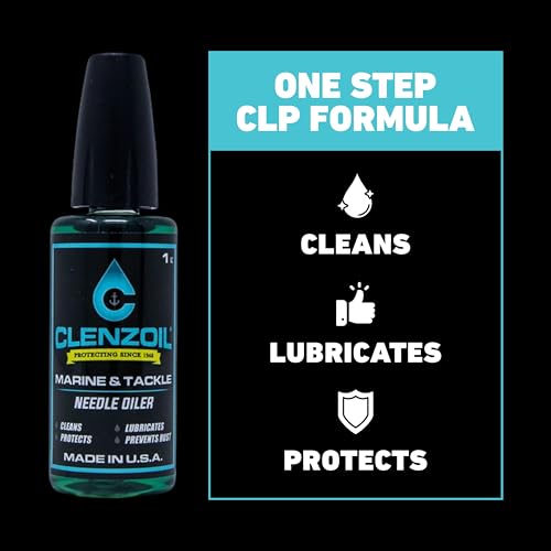Marine & Tackle Fishing Reel Oil Lubricant (2 oz + 1 oz Combo)