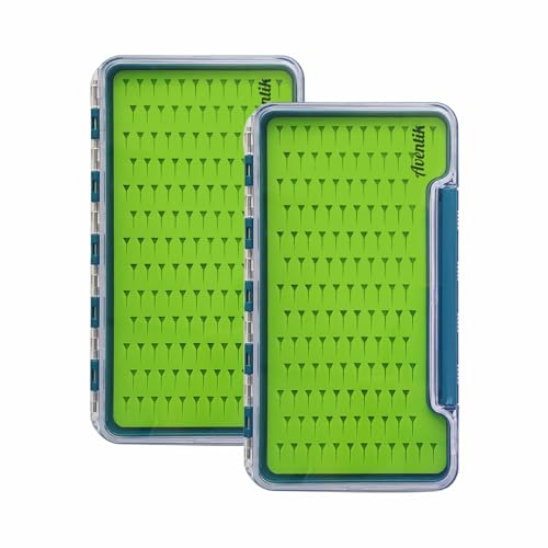 Clear Waterproof Fly Fishing Box Super Slim Silicone Fly Hook Storage Case