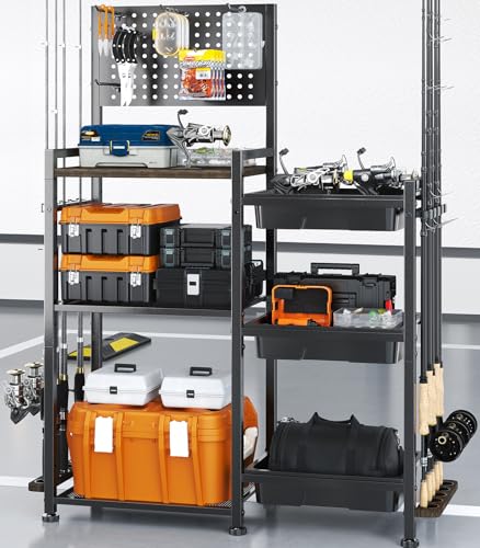 Fishing Rod Holders for Garage