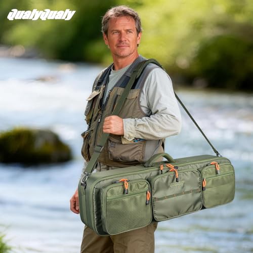 Fly Fishing Rod Travel Case (Travel Rod Case Only)