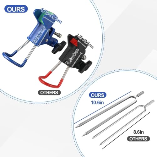 Fishing Rod Holder for Ground (Blue -2 Pack)