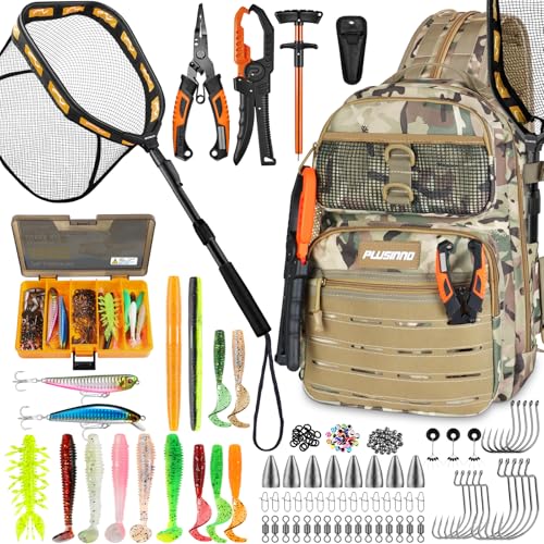 Fishing Backpack with Fishing Gear