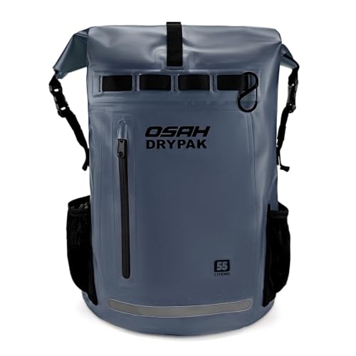 Waterproof Dry Bag Backpack 25L (Blue / 55L)
