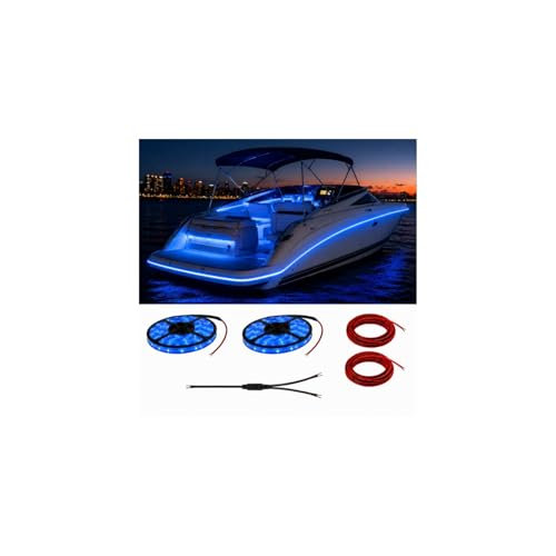 12V Green Boat LED Strip Lights