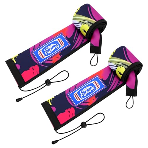 Fishing Rod Socks (Doodle / 58" x 2pcs)