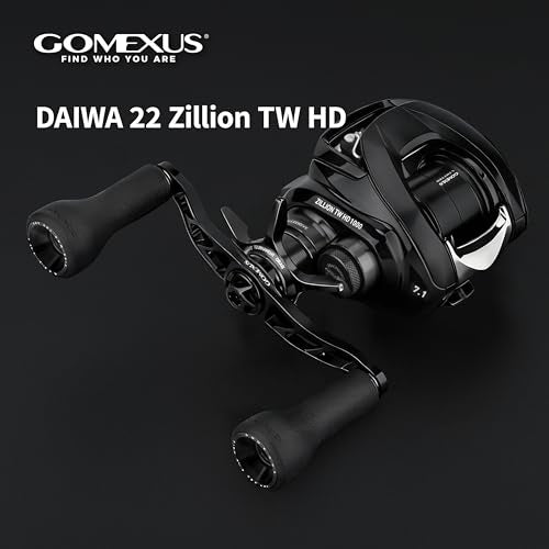 Power Handle Compatible for Shimano Tranx Scorpion Daiwa Steez Zillion Abu Garcia 13 Fishing Baitcasting Reel (8x5mm Hole/100mm length / Black)