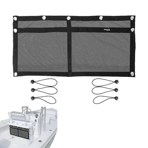 Boat Storage Bag Marine Suspended Storage Comparments Mesh Storage Bag (2 Pocket)