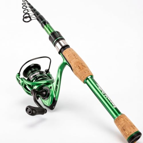 Telescopic Fishing Rod Reel Combo