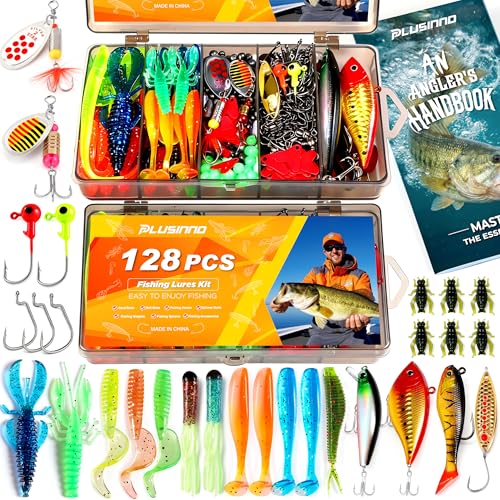 Fishing Lures (128Pcs Fishing Lures Kit)