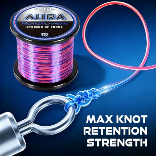 Aura Monofilament Fishing Line (Sunset / 15LB（1050YDS）)
