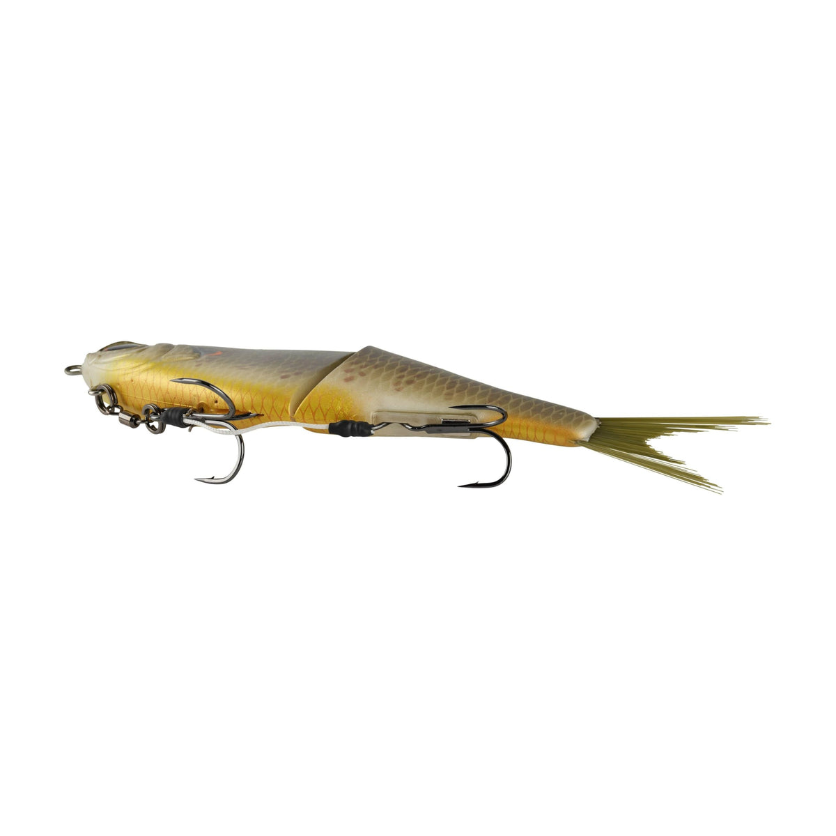 PowerBait Chop Block Fishing Soft Bait (Matte Shellcracker / 8 in - 2.2 oz)